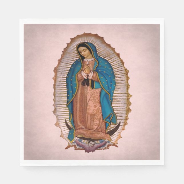 Servilleta De Papel Nuestra Señora de Guadalupe 1531 (Anverso)