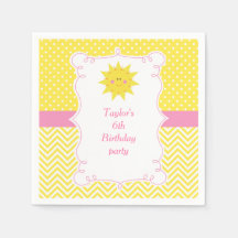 Nuestro pequeño Cumpleaños Sunshine Gracias