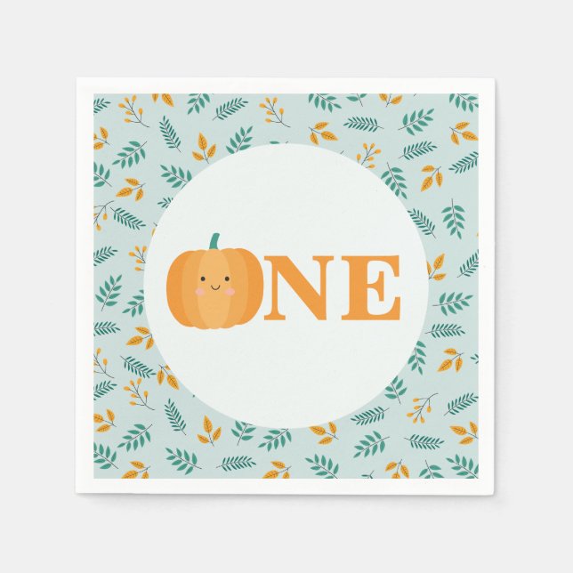 Servilleta De Papel Nuestro pequeño Fiesta de cumpleaños (Anverso)