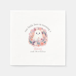 Servilleta De Papel Nuestro pequeño novio cumple 2 años