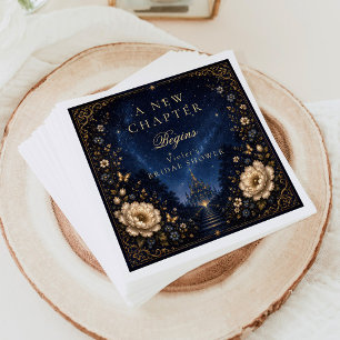 Servilleta De Papel Nueva Fantasía de Libro de Capítulo Historia de De