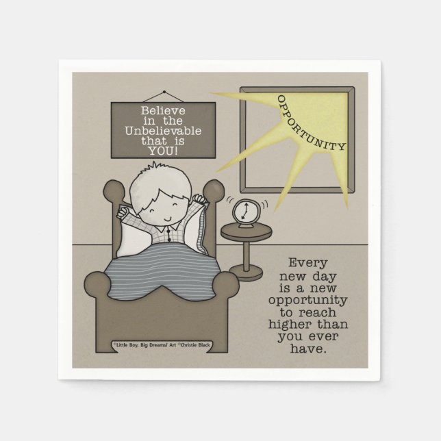 Servilleta De Papel Nueva oportunidad (Anverso)