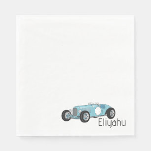 Servilleta De Papel nueva servilletas de upsherin de coche vintage