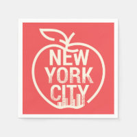 NUEVA YORK CITY Modern Big Apple Red