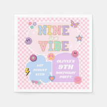 Nueve es una fiesta de cumpleaños de Vibe Preppy P