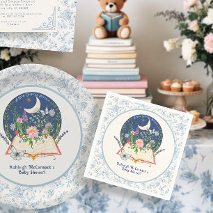 Servilleta De Papel Nuevo capítulo de la luna comienza libro mariposa 