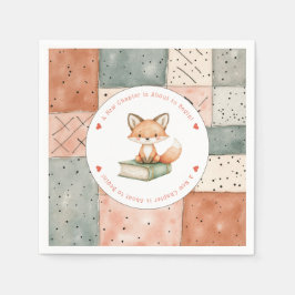 Servilleta De Papel Nuevo capítulo inicia Baby Shower de storybook