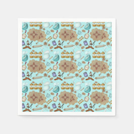 Servilleta De Papel Nuevo México Biscochito Cookies Zia Sun