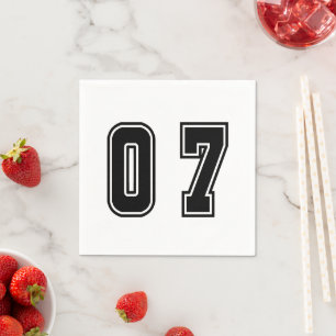 Servilleta De Papel Número 07