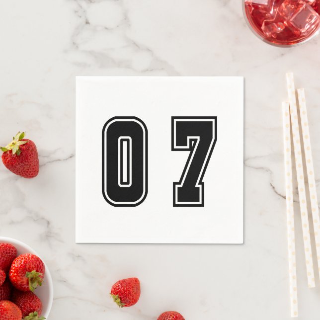 Servilleta De Papel Número 07 (In situ)