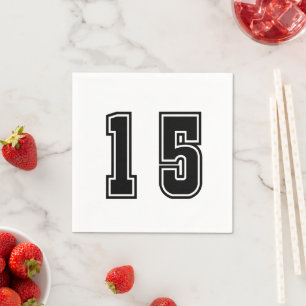 Servilleta De Papel Número 15