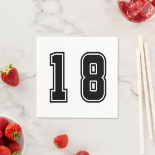 Servilleta De Papel Número 18