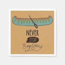 Nunca dejes de explorar canoa