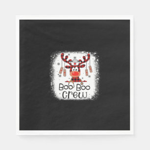 Servilleta De Papel Nurse Gift Boo Boo Crew