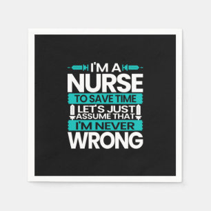 Servilleta De Papel Nurse Gift   Soy Una Enfermera Para Ahorrar Tiempo