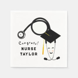 Servilleta De Papel Nurse Graduation Party Paper Plates