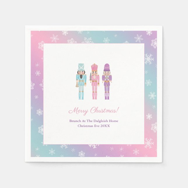 Servilleta De Papel Nutcracker (Anverso)