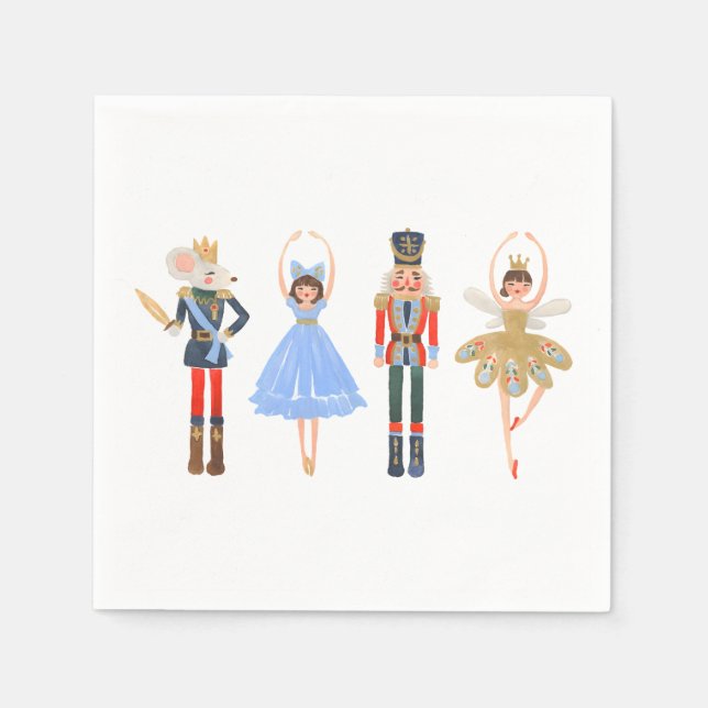 Servilleta De Papel Nutcracker 1WH1 (Anverso)