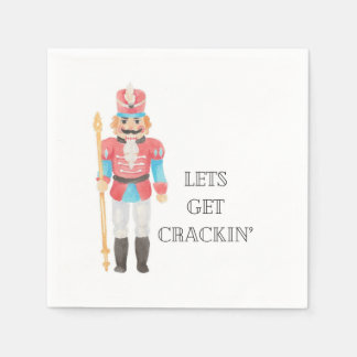 Servilleta De Papel Nutcracker Cocktail Napkin