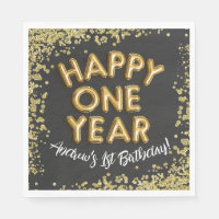 NYE 1año nuevo cumpleaños Invitación feliz de un a