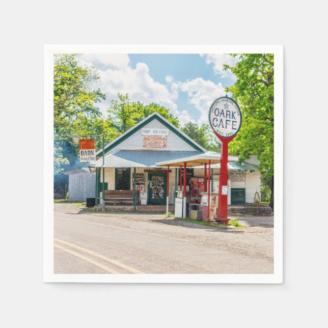 Servilleta De Papel Oark General Store Papel Fiesta Napkins (Anverso)