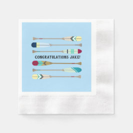 Servilleta De Papel Oars de estilo vintage