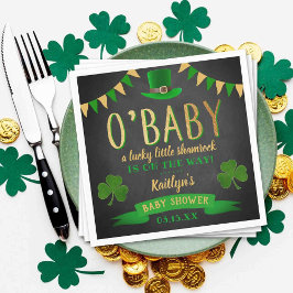 Servilleta De Papel O'Baby St. Patrick's Day Baby Shower