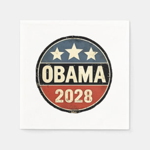 Servilleta De Papel Obama 2028 Política Electoral de Estados Unidos