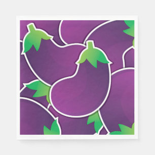 Servilleta De Papel Oberenjena fúnebre