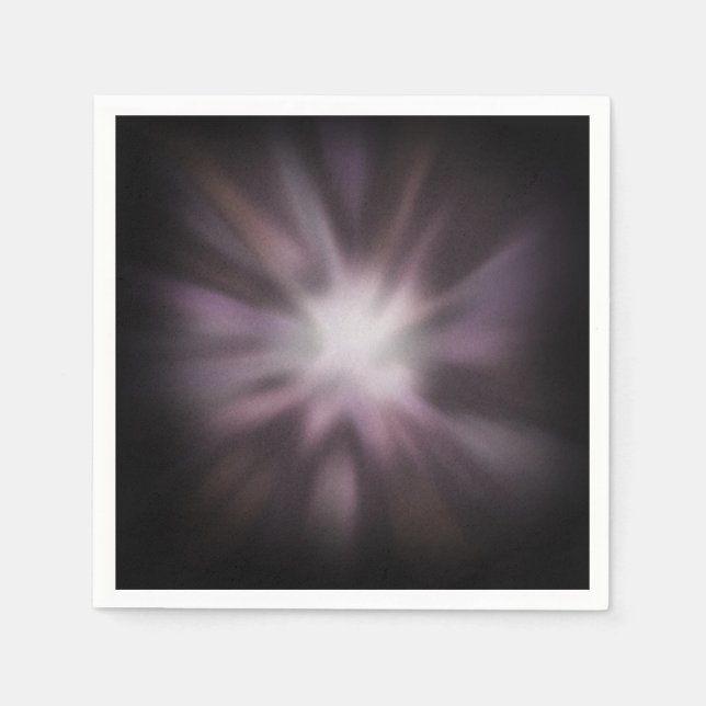 Servilleta De Papel Obra artística de la explosión cósmica (Anverso)