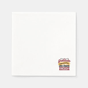 Servilleta De Papel Obra de arte de fe y gratitud - Elevando el cristi