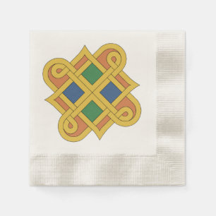 Servilleta De Papel Obra de Knotwork 2016
