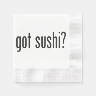 Servilleta De Papel obtener sushi