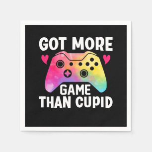 Servilleta De Papel Obtuve más juego que el juego de video Cupid Valen