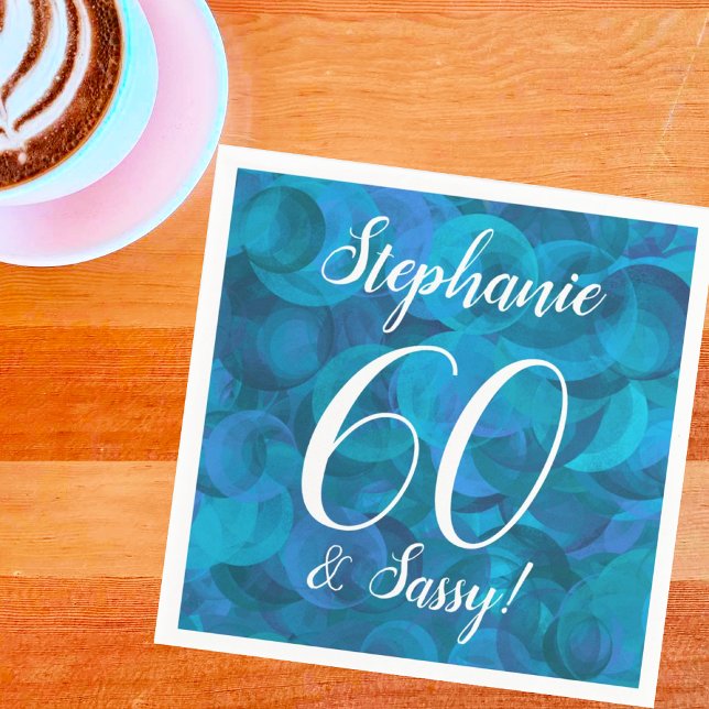 Servilleta De Papel Ocean Blue 60 y la fiesta de cumpleaños fácil (Subido por el creador)