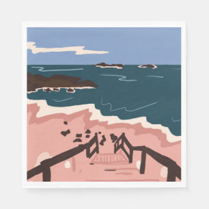 Servilleta De Papel Ocean Blues