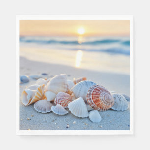 Servilleta De Papel Océano de Coral Mar Naturaleza Azul Turquesa Agua 
