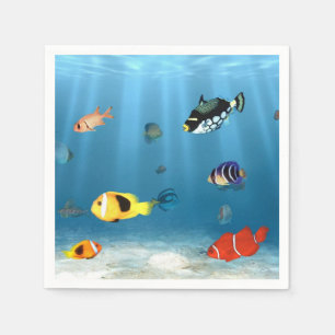 Servilleta De Papel Océanos de pescados