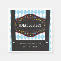 Octoberfest, servilletas del Oktoberfest - Persona