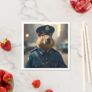 Servilleta De Papel Oficial Capybara: Manteniendo la Paz,