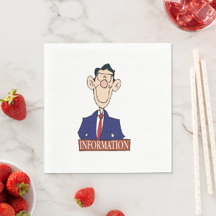 Servilleta De Papel Oficial de Información