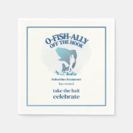 Servilleta De Papel Ofishally Off The Hook Men's Retirement Party