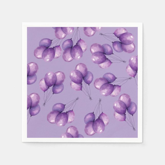 Servilleta De Papel Oh Baby Purple (Anverso)