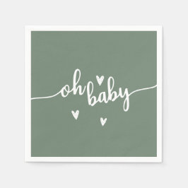 Servilleta De Papel Oh bebé