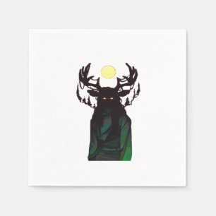 Servilleta De Papel Oh Deer Diseño Minimalista