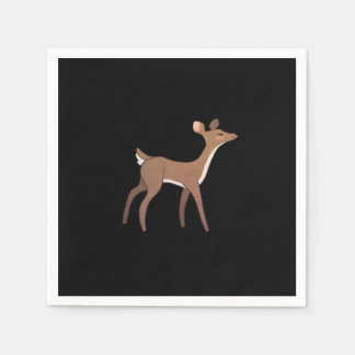 Servilleta De Papel Oh Deer Me Whimsical Creative Design