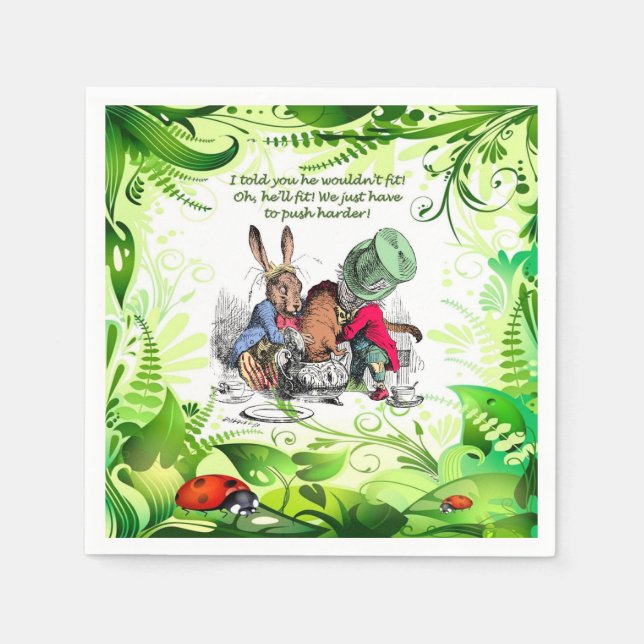 Servilleta De Papel ¡Oh, Él Encajará! 1 (Anverso)