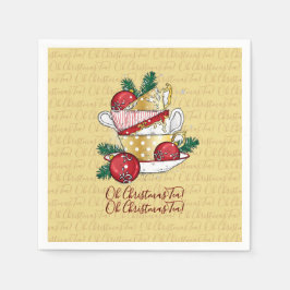 Servilleta De Papel ¡Oh Navidades Tea!
