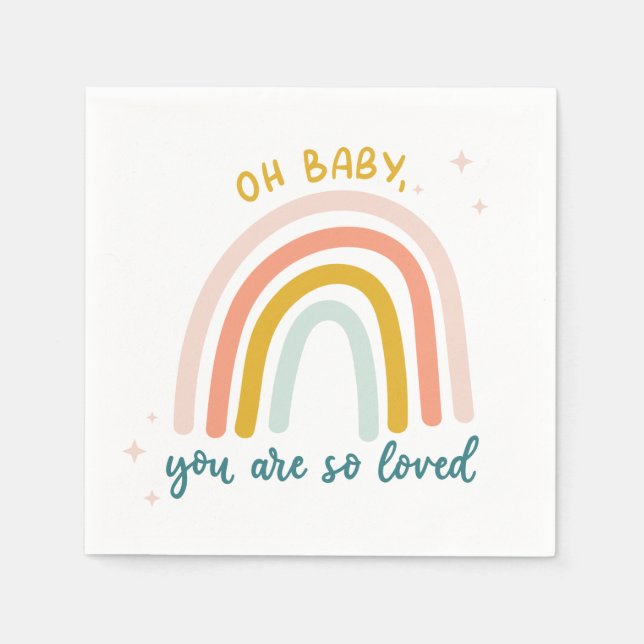 Servilleta De Papel Oh Nena, Eres Tan Amado. (Anverso)