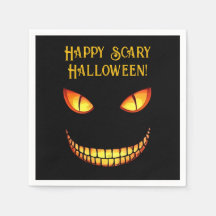 Ojos atemorizantes y locura sonreír Halloween